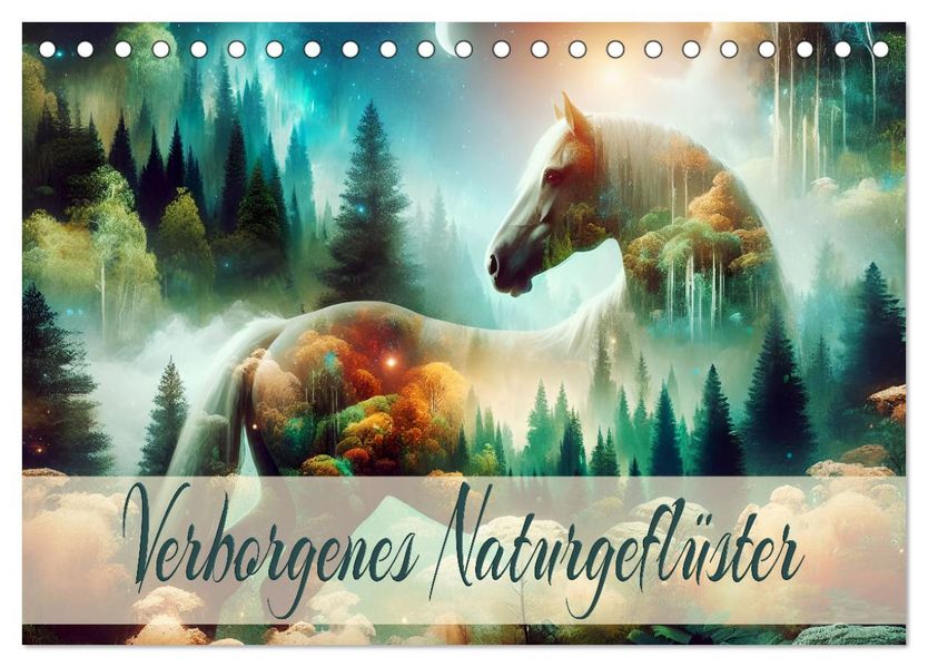Verborgenes Naturgeflüster (Tischkalender 2027 DIN A5 quer) CALVENDO Monatskalender