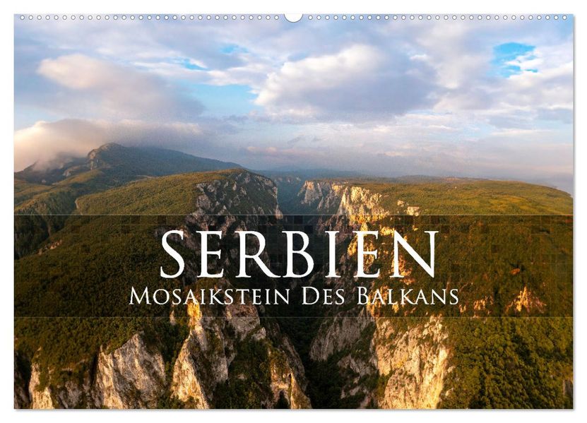 Serbien - Mosaikstein des Balkans (Wandkalender 2027 DIN A2 quer) CALVENDO Monatskalender