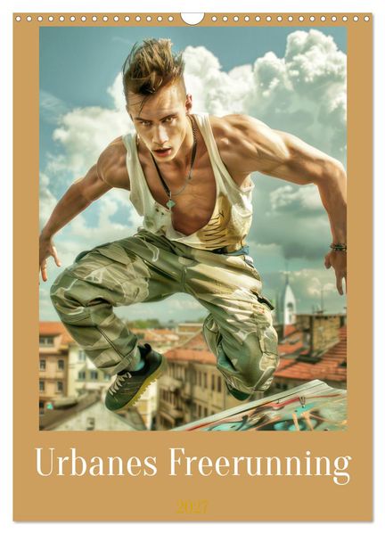 Urbanes Freerunning (Wandkalender 2027 DIN A3 hoch) CALVENDO Monatskalender
