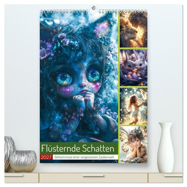 Flüsternde Schatten (hochwertiger Premium Wandkalender 2027 DIN A2 hoch) Kunstdruck in Hochglanz