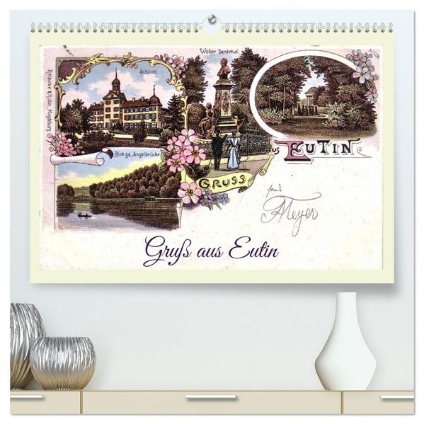 Gruß aus Eutin (hochwertiger Premium Wandkalender 2027 DIN A2 quer) Kunstdruck in Hochglanz