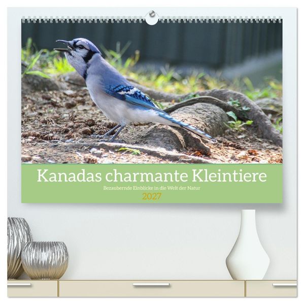 Kanadas charmante Kleintiere - Bezaubernde Einblicke in die Natur (hochwertiger Premium Wandkalender 2027 DIN A2 quer) Kunstdruck in Hochglanz