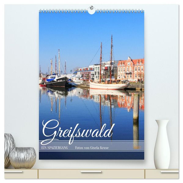 Greifswald - Ein Spaziergang (hochwertiger Premium Wandkalender 2027 DIN A2 hoch) Kunstdruck in Hochglanz