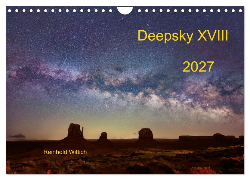 Deepsky XVIII (Wandkalender 2027 DIN A4 quer) CALVENDO Monatskalender