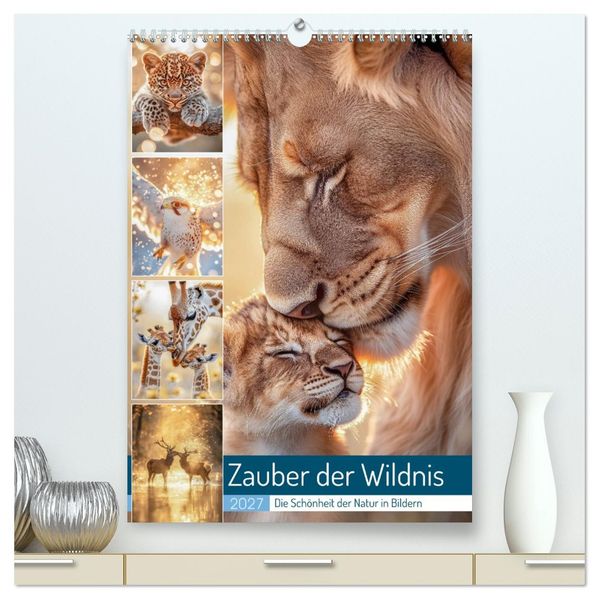 Zauber der Wildnis (hochwertiger Premium Wandkalender 2027 DIN A2 hoch) Kunstdruck in Hochglanz