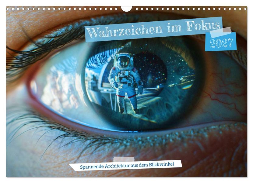 Wahrzeichen im Fokus - Spannende Architektur aus dem Blickwinkel (Wandkalender 2027 DIN A3 quer) CALVENDO Monatskalender
