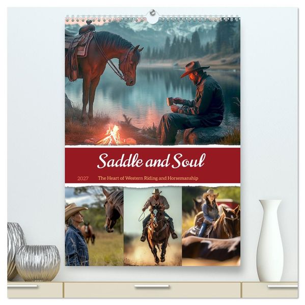 Saddle and Soul (High Quality Premium Wall Calendar 2027 DIN A2 portrait)CALVENDO 12 Month Wall Calendar