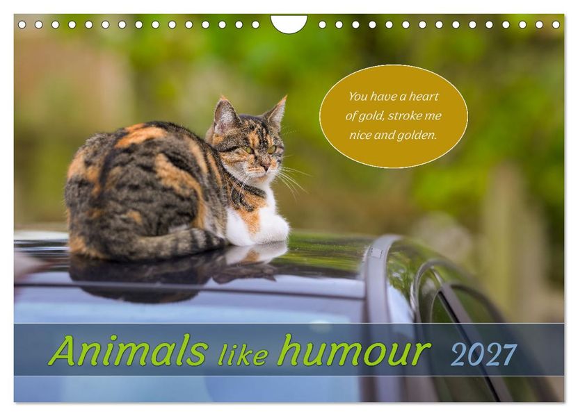 Animals like humour (Wall Calendar 2027 DIN A4 landscape) CALVENDO 12 Month Wall Calendar