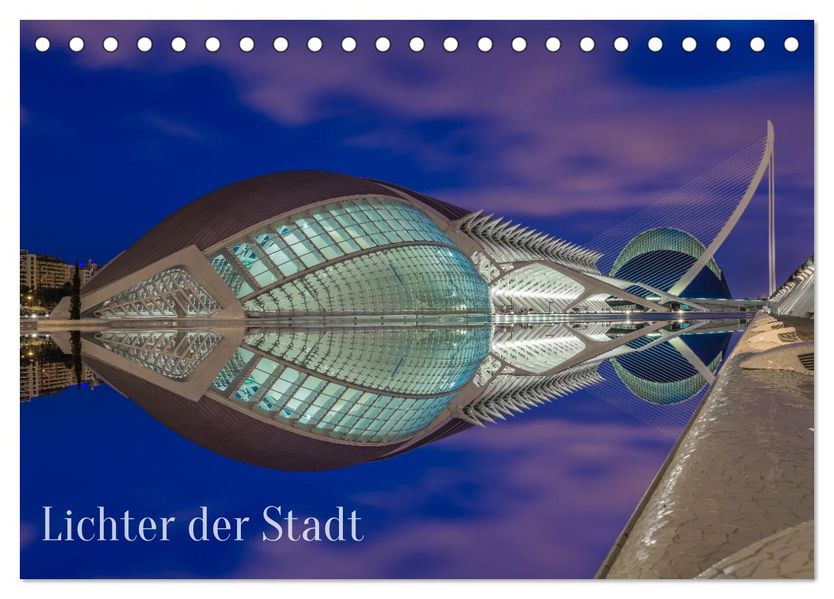 Lichter der Stadt (Tischkalender 2027 DIN A5 quer) CALVENDO Monatskalender