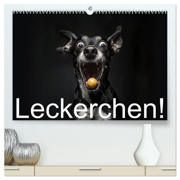 Leckerchen! (hochwertiger Premium Wandkalender 2027 DIN A2 quer) Kunstdruck in Hochglanz