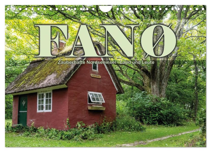 Fanø. Zauberhafte Nordseeinsel - Land und Leute (Wandkalender 2027 DIN A4 quer) CALVENDO Monatskalender