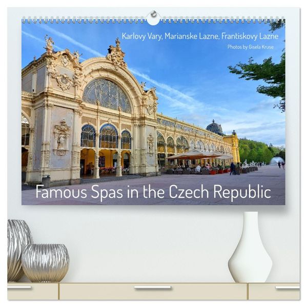Famous Spas in the Czech Republic (High Quality Premium Wall Calendar 2027 DIN A2 landscape)CALVENDO 12 Month Wall Calendar