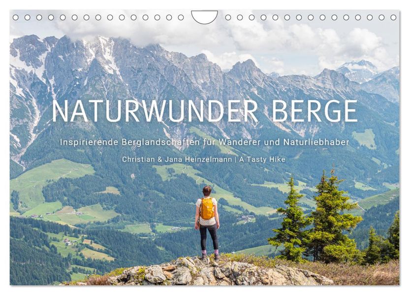 Naturwunder Berge (Wandkalender 2027 DIN A4 quer) CALVENDO Monatskalender