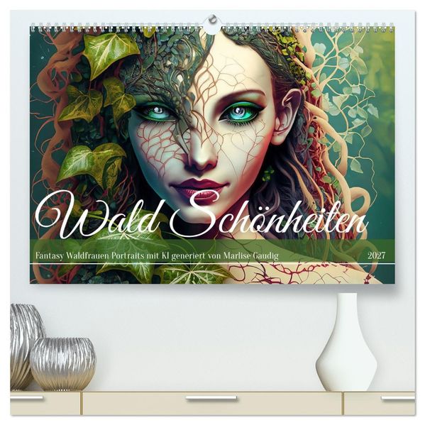 Wald Schönheiten (hochwertiger Premium Wandkalender 2027 DIN A2 quer) Kunstdruck in Hochglanz