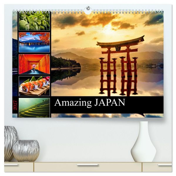 Amazing JAPAN (High Quality Premium Wall Calendar 2027 DIN A2 landscape)CALVENDO 12 Month Wall Calendar