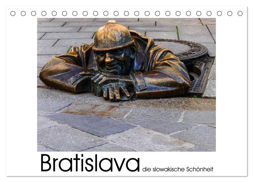 Bratislava die slowakische Schönheit (Tischkalender 2027 DIN A5 quer) CALVENDO Monatskalender