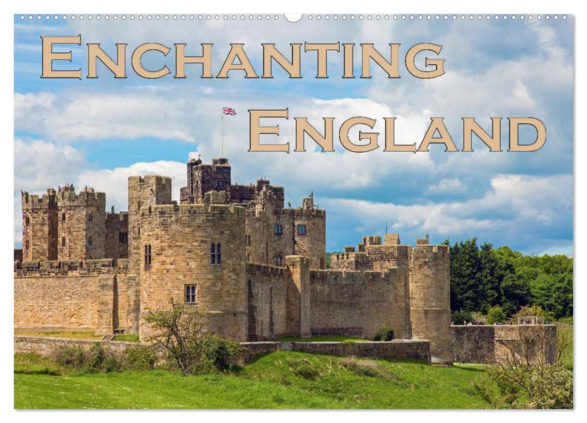 Enchanting England (Wall Calendar 2027 DIN A2 landscape) CALVENDO 12 Month Wall Calendar