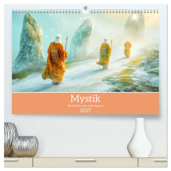 Mystik - Wo das Wundervolle beginnt (hochwertiger Premium Wandkalender 2027 DIN A2 quer) Kunstdruck in Hochglanz