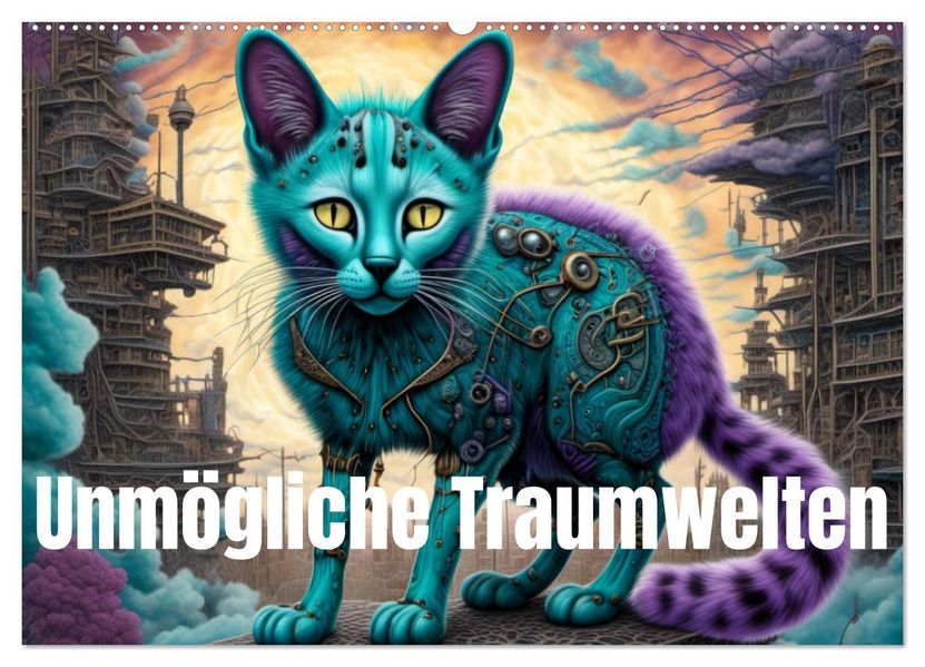 unmögliche Traumwelten (Wandkalender 2027 DIN A2 quer) CALVENDO Monatskalender