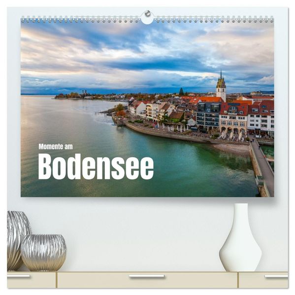 Momente am Bodensee (hochwertiger Premium Wandkalender 2027 DIN A2 quer) Kunstdruck in Hochglanz