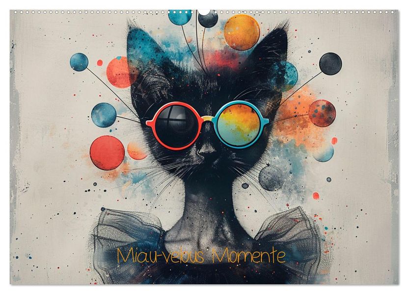 Miau-velous Momente (Wandkalender 2027 DIN A2 quer) CALVENDO Monatskalender