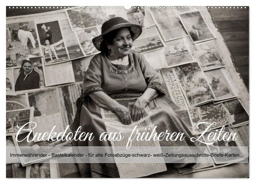 Anekdoten aus früheren Zeiten (Wandkalender 2027 DIN A2 quer) CALVENDO Monatskalender