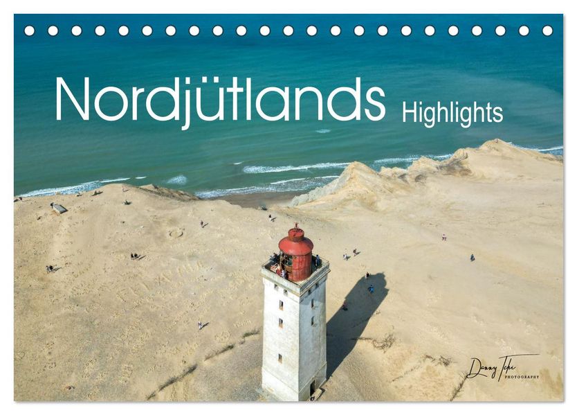 Nordjütlands Highlights (Tischkalender 2027 DIN A5 quer) CALVENDO Monatskalender