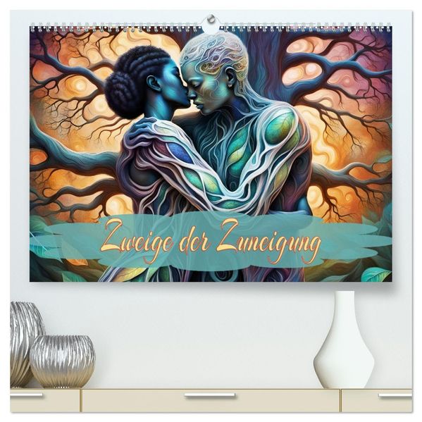 Zweige der Zuneigung (hochwertiger Premium Wandkalender 2027 DIN A2 quer) Kunstdruck in Hochglanz