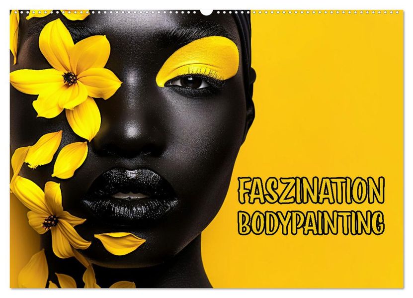 Faszination Bodypainting (Wandkalender 2027 DIN A2 quer) CALVENDO Monatskalender