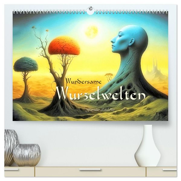 Wundersame Wurzelwelten (hochwertiger Premium Wandkalender 2027 DIN A2 quer) Kunstdruck in Hochglanz