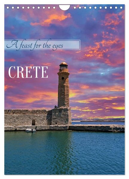 A feast for the eyes - Crete (Wall Calendar 2027 DIN A4 portrait) CALVENDO 12 Month Wall Calendar