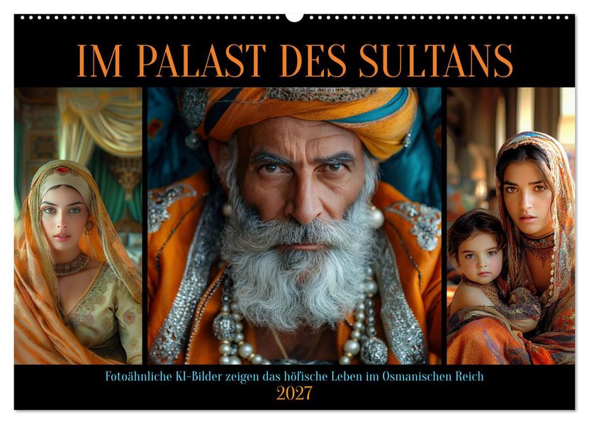 Im Palast des Sultans (Wandkalender 2027 DIN A2 quer) CALVENDO Monatskalender