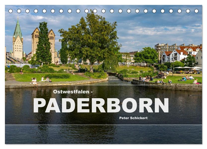 Ostwestfalen - Paderborn (Tischkalender 2027 DIN A5 quer) CALVENDO Monatskalender