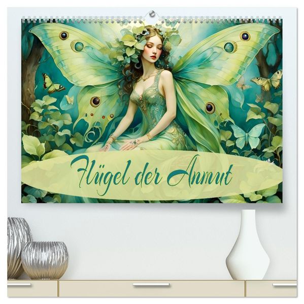 Flügel der Anmut (hochwertiger Premium Wandkalender 2027 DIN A2 quer) Kunstdruck in Hochglanz