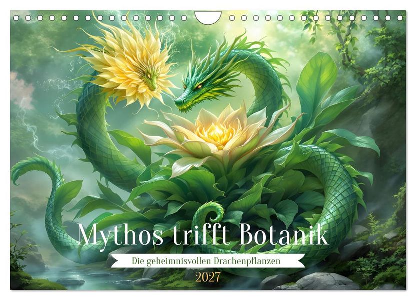 Mythos trifft Botanik - Die geheimnisvollen Drachenpflanzen (Wandkalender 2027 DIN A4 quer) CALVENDO Monatskalender