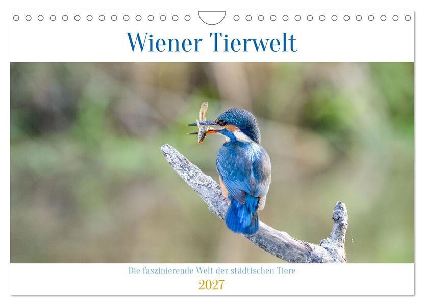 Wiener Tierwelt (Wandkalender 2027 DIN A4 quer) CALVENDO Monatskalender