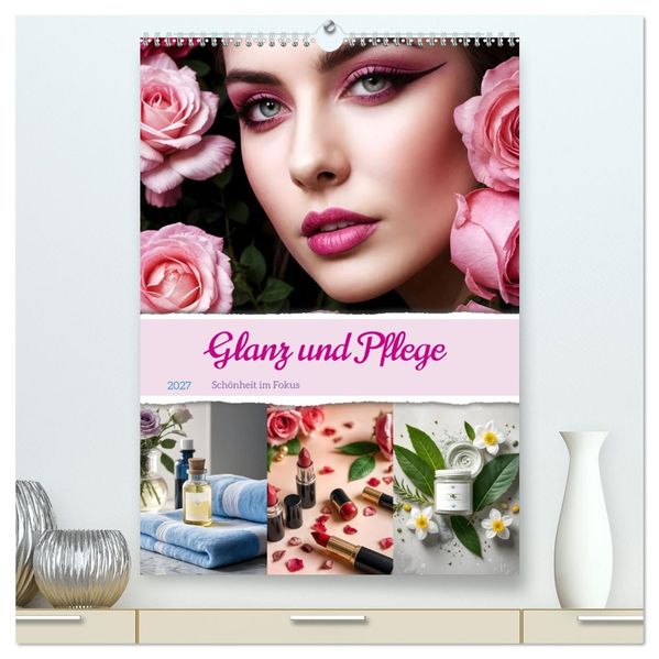 Glanz und Pflege - Schönheit im Fokus (hochwertiger Premium Wandkalender 2027 DIN A2 hoch) Kunstdruck in Hochglanz