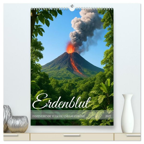 Erdenblut (hochwertiger Premium Wandkalender 2027 DIN A2 hoch) Kunstdruck in Hochglanz