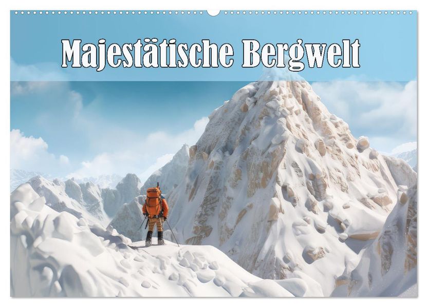 Imposante Bergwelt (Wandkalender 2027 DIN A2 quer) CALVENDO Monatskalender