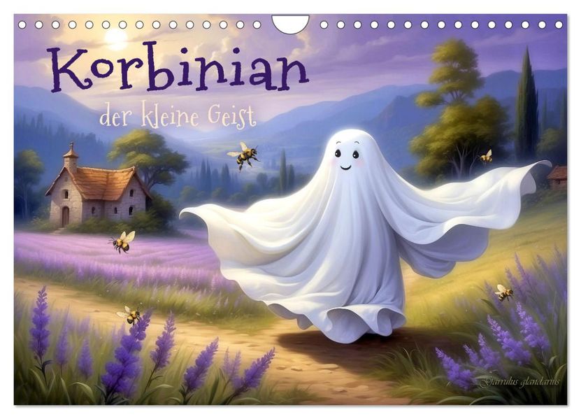 Korbinian der kleine Geist (Wandkalender 2027 DIN A4 quer) CALVENDO Monatskalender