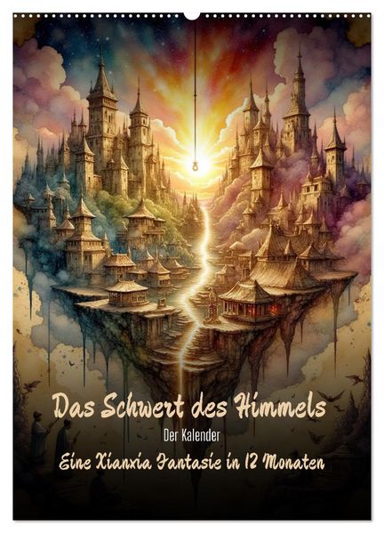 Das Schwert des Himmels - Der Kalender (Wandkalender 2027 DIN A2 hoch) CALVENDO Monatskalender
