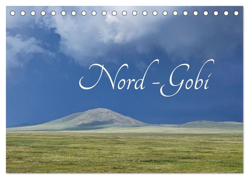 Nord-Gobi (Tischkalender 2027 DIN A5 quer) CALVENDO Monatskalender