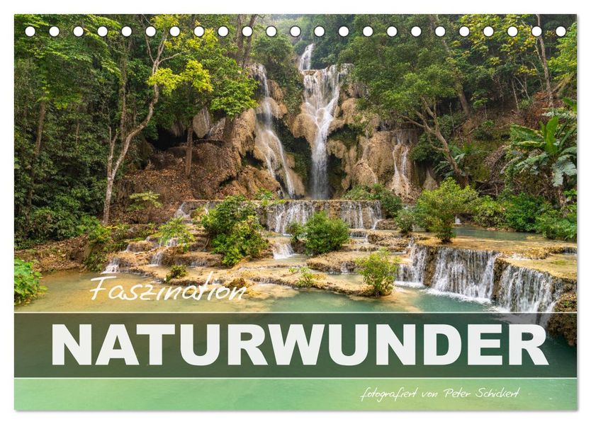 Faszination Naturwunder (Tischkalender 2027 DIN A5 quer) CALVENDO Monatskalender