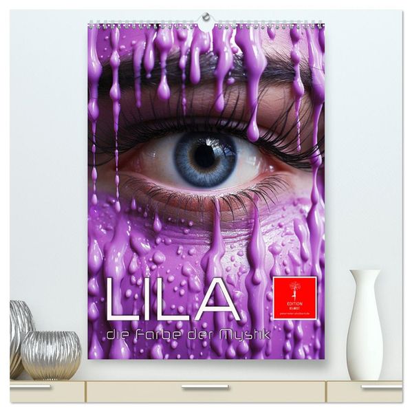 Lila die Farbe der Mystik (hochwertiger Premium Wandkalender 2027 DIN A2 hoch) Kunstdruck in Hochglanz