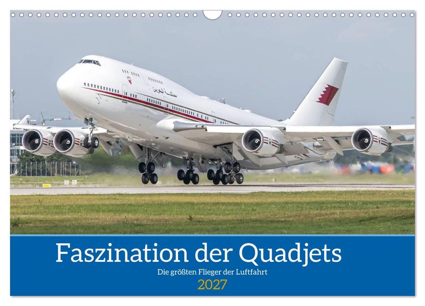 Die Faszination der Quadjets (Wandkalender 2027 DIN A3 quer) CALVENDO Monatskalender