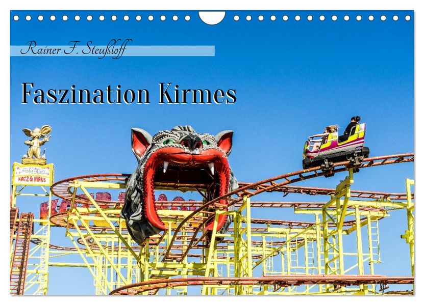 Faszination Kirmes (Wandkalender 2027 DIN A4 quer) CALVENDO Monatskalender