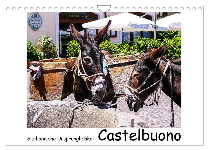 Sizilianische Ursprünglichkeit Castelbuono (Wandkalender 2027 DIN A4 quer) CALVENDO Monatskalender