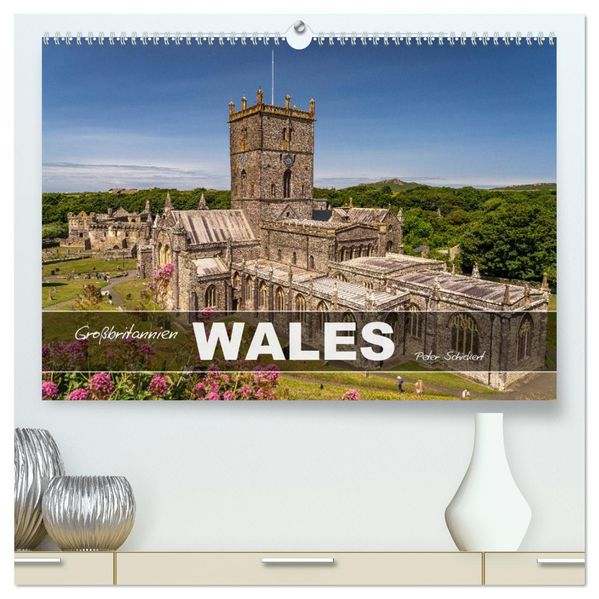 Großbritannien - Wales (hochwertiger Premium Wandkalender 2027 DIN A2 quer) Kunstdruck in Hochglanz