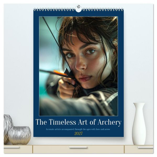 The Timeless Art of Archery (High Quality Premium Wall Calendar 2027 DIN A2 portrait)CALVENDO 12 Month Wall Calendar