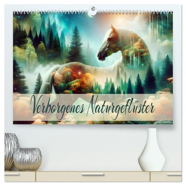 Verborgenes Naturgeflüster (hochwertiger Premium Wandkalender 2027 DIN A2 quer) Kunstdruck in Hochglanz